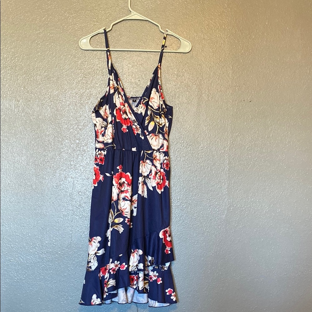 Floral Navy Dress